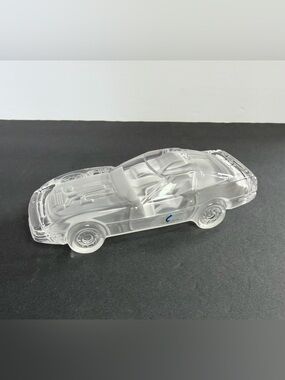 Nachtmann Magic Cristal C3 Corvette Lead Crystal Figurine W Germany 24% PbO